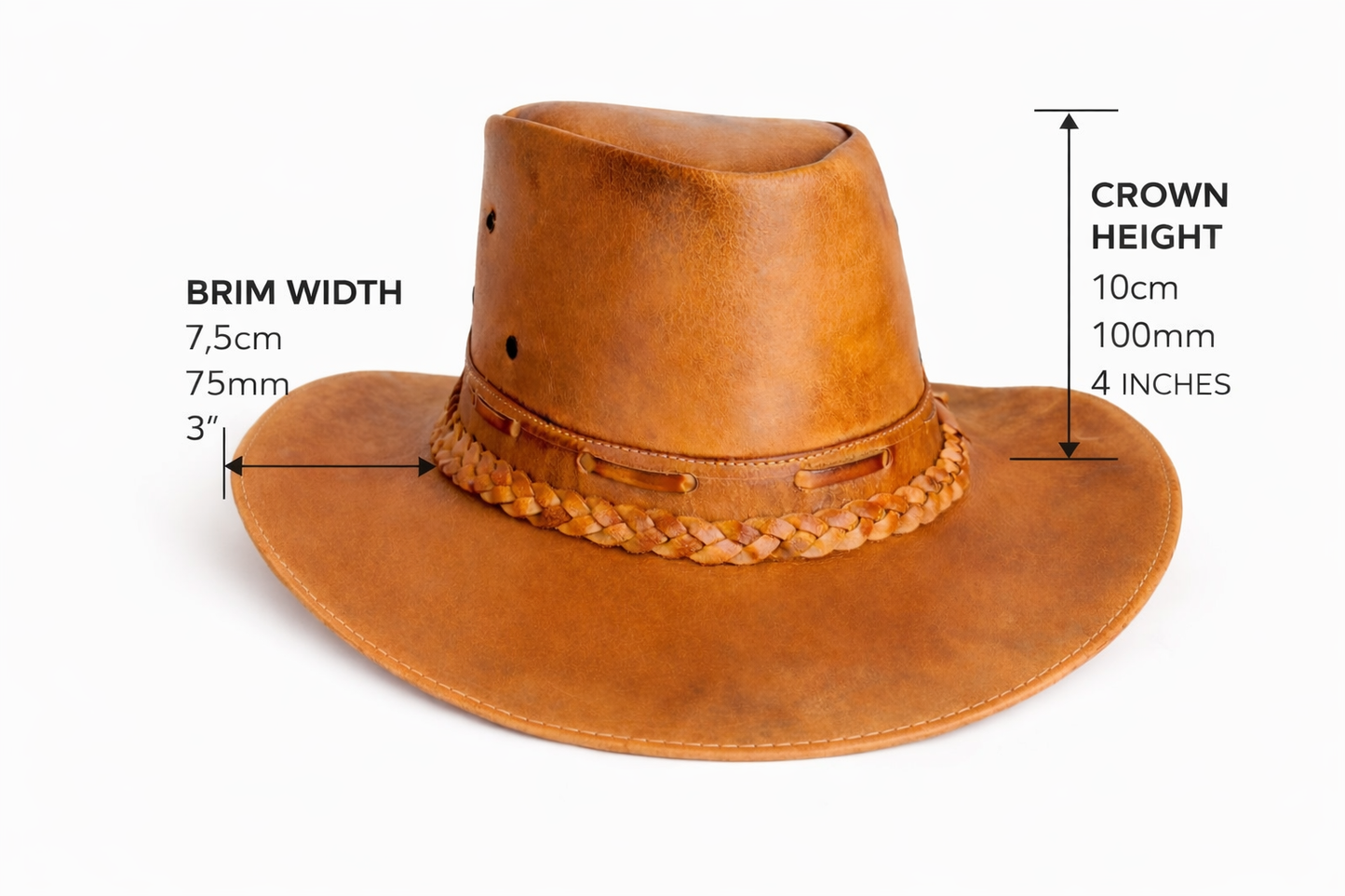 The Standard Leather Hat